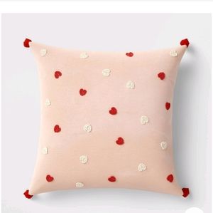 OPALHOUSE- valentines beaded pillow